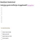 Tablet Screenshot of boekstart.nl